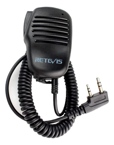 Retevis Walkie Talkie Microfono Altavoz Para Baofeng Uv-5r 2