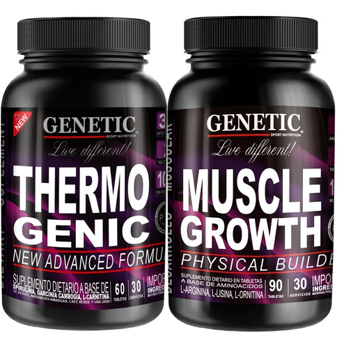 Musculos Definidos + Libido Muscle Growth Themogenic Genetic