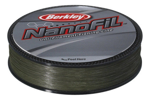 Berkley Nanofil Vis Linea Pesca Verde