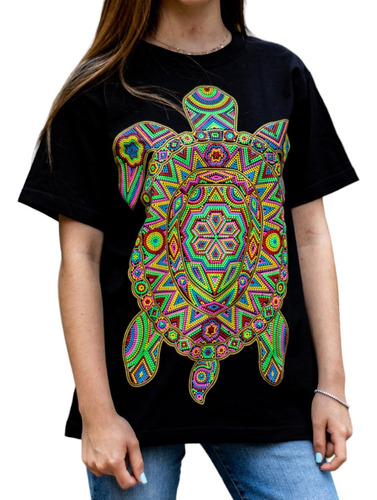 Camiseta Unisex Mandala Tortuga