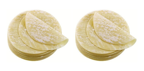 2 Pack Tortilla Pasta Para Gyozas Potsticker Skin Wrappers