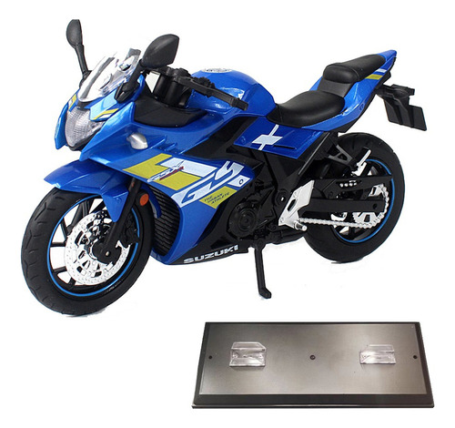 A Suzuki Gsx 250r Miniatura Metal Moto Con Luces Y Sonido