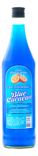 Licor Blue Curacao Tragos Curacao Azul Ideal Coctel 950ml X1