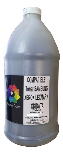 Toner Samsung,lexmark, Xerox Universal Medio Kilo Tinta Negro