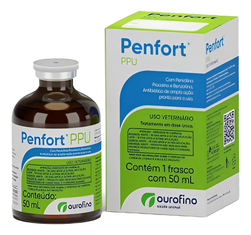 Penfort Ppu 50ml Ouro Fino Antibiotico