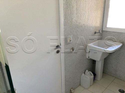 Imagem 11 de 15 de Flat Alto Padrão Em Moema Sem Mobília - Sf34809