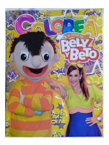 Regio Show Bely & Beto  Paq 10 Libros De Iluminar Colorear