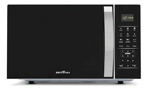 comprar Micro-ondas Britânia 25 Litros Preto 1100w Bmo28 110v