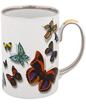 Taza Vista Alegre Desfile De Mariposas De Christian Lacroix