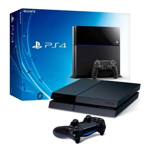 Sony Playstation 4 1tb Standard Color  Negro Azabache