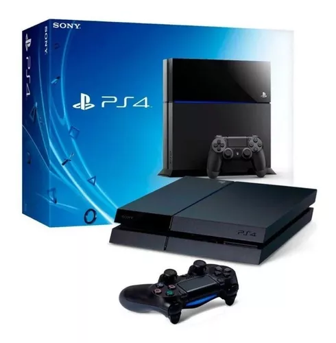 Playstation 4 Fat Usado 500gb PS4 com Controle e Jogo GTA 5