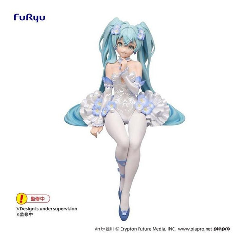 Hatsune Miku Flower Fairy Nemophila Noodle Stopper Furyu Fig