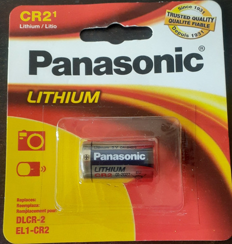 Pila Cr2 3v Lithium Panasonic 