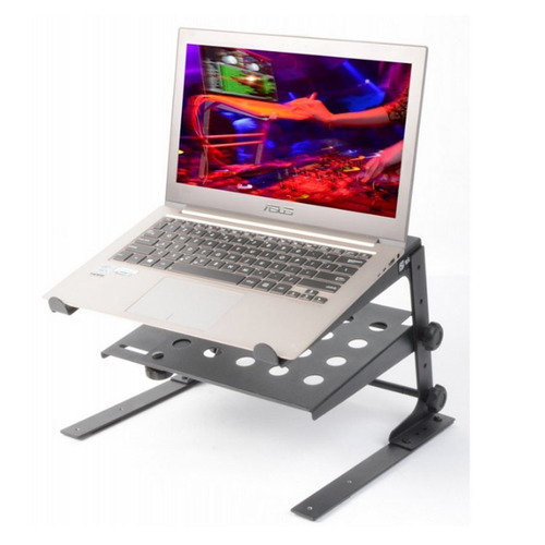 Soporte Profesional De Dj, Laptop Con Bandeja, Nuevo