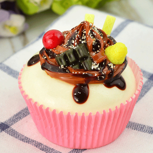 Cupcake Learning Toys Simulation Cupcake Fake Fruit 6 Unidad