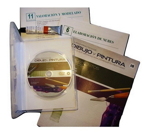 Imagen 1 de 1 de Coleccion Dibujo Y Pintura Nro.18 + Dvd + Pomo Oleo