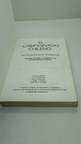 El Campesinado Chileno (Usado)