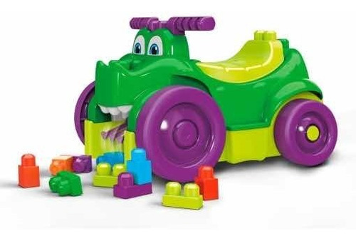 Mega Bloks Motococodrilo Cocodrilo Montable Come Bloques