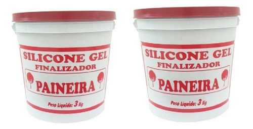 Kit Silicone Gel Paineira - 3kg - Pinheiro C/ 2 Unidades