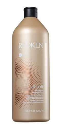 Imagen 2 de 3 de Paquete All Soft Redken Shampoo + Acondicionador 1 Lt