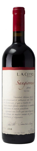 Vino Tinto Boutique Syrah L.a. Cetto 750 Ml