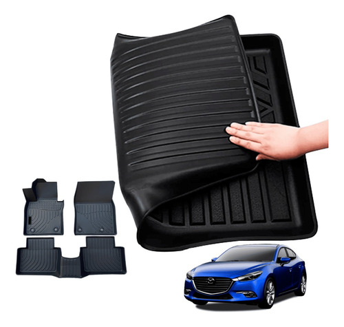 Piso De Auto 5d Tpe Mazda 3 2019-2023 - Tapete