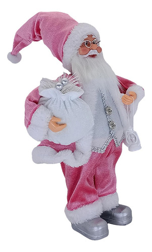 Figura De Papá Noel Con Adorno Para Bolsa De Regalo Con Dise