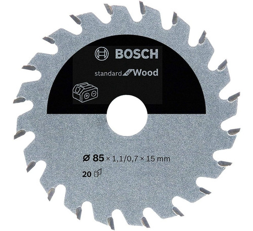 Disco Sierra Para Madera 3.1/8 X 20d Bosch 2608837666