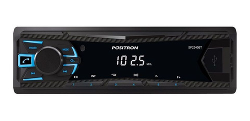 Radio De Carro Positron Sp2230bt 1din Bluetooth Usb Fm Am