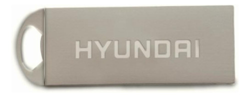 Hyundai Memhyu030 Memoria Usb U2bk/16 Plata, 16 Gb Usb 2.0
