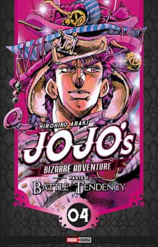Panini Manga Jojo's Bizarre Adventure Battle Of Tendency N.4, De Hirohiko Akari., Vol. 4. Editorial Panini, Tapa Blanda En Español, 2019