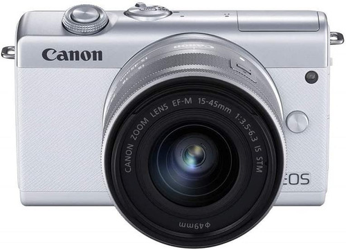 Canon M200 15-45mm Kit Blanco Seminueva