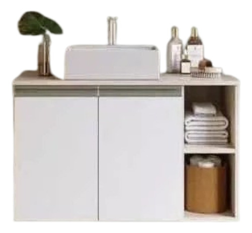 Vanitory Moderno Mueble Para Baño Organizador Vm-004-b