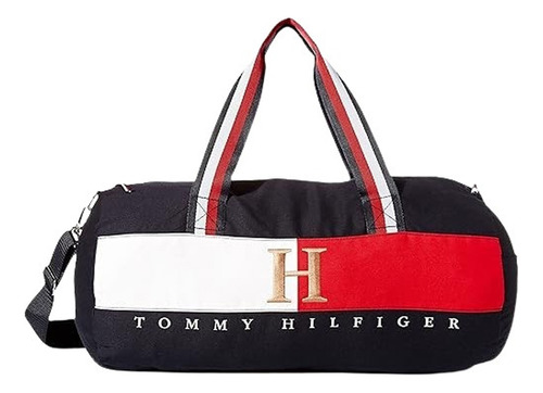 Bolso Tommy Hilfiger Original Con Cierre Poliester Importado