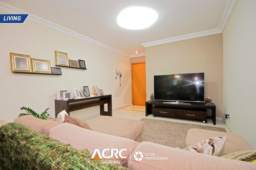 Imagem 4 de 30 de Acrc Imóveis - Apartamento Semi Mobiliado Com Sacada E Churrasqueira Para Venda No Bairro Vila Nova - Ap03591 - 68083262