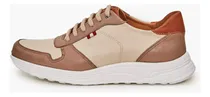 Comprar Zapatilla Urbana De Cuero Vison Cloony Hombre Boating