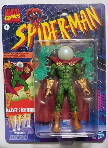 Figura Marvel Legends Spider-man Retro Mysterio Nuevo !!!