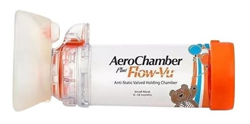 Inhalocamara Pediátrica Aerochamber Flow-vu: 0 - 18 Meses