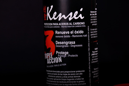 Imagen 3 de 4 de Katana Aceite Especial Triple Acción Exclusivo Kensei