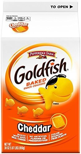 Pepperidge Farm Goldfish, Cheddar, 30 Onzas