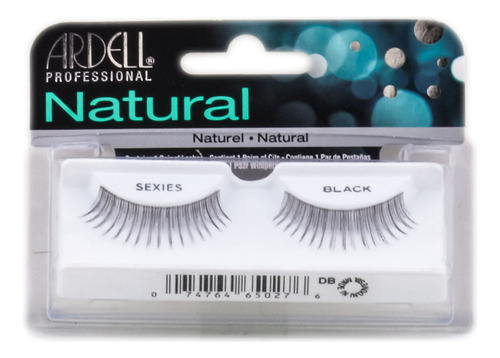 Pestañas Postizas Ardell Natural Sexies Black #65027