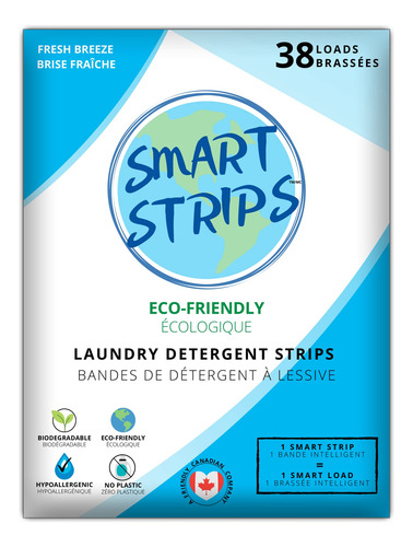 Smart Strips - Tiras De Detergente Para Ropa (38 Cargas) -