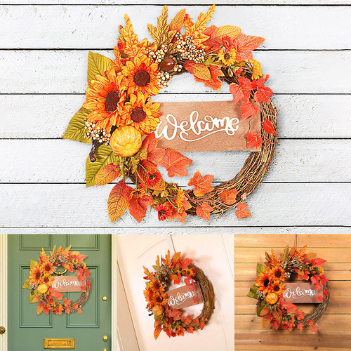 Q 3015 Con Forma De Corona Colgante De Halloween Y Campana P