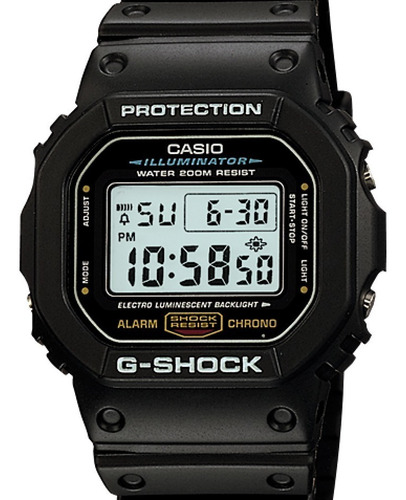 Relógio Casio G-shock Masculino Dw-5600e-1vdf