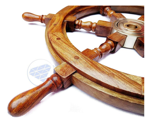 Rueda De Barco De 30 Pulgadas De Madera: Barco Pirata Náutic