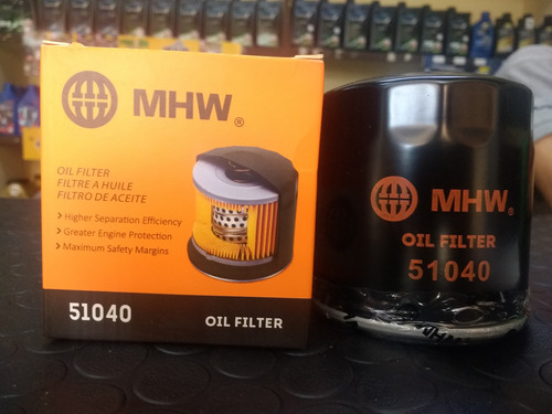 Filtro De Aceite Mhw 51040