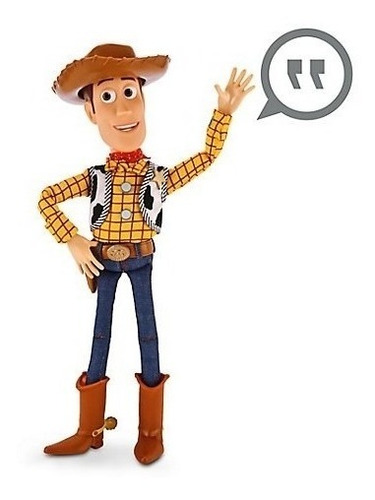 Woody Toy Story 4, Vaquero Woody Con Sonidos Original Disney