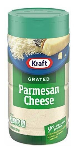 Queso Parmesano Rallado 100% Kraft (8 Oz)