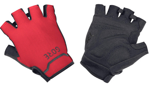 Gore Wear C5 Guantes Cortos, Negro/rosa Hibisco, Xs