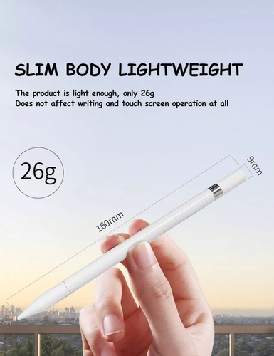 Lapiz Stylus Tactil Precision Punta Fina Smartphone Tablet